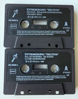 Casete Extremoduro Deltoya (2 uds)