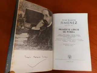 Juan R. Jiménez Primeros libros de poesía. Aguilar