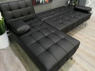 SOFA-CAMA CHAISE LONGUE POLI PIEL