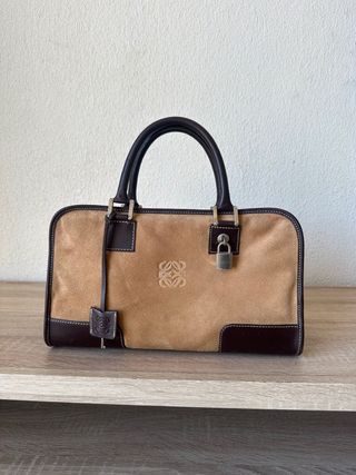 Bolso Loewe Amazonas Vintage Beige/Marrón