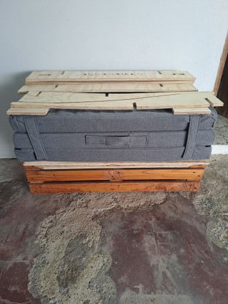 Colchón camper coche con base de madera demontable