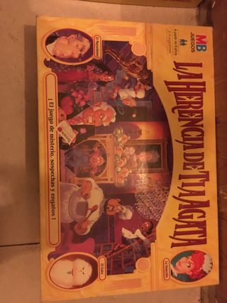 Juego de mesa La Herencia de Tía Ágata MB
