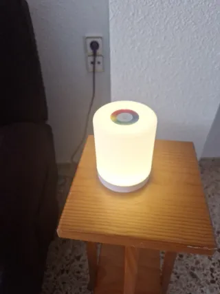 Lámpara Táctil LED Multicolor