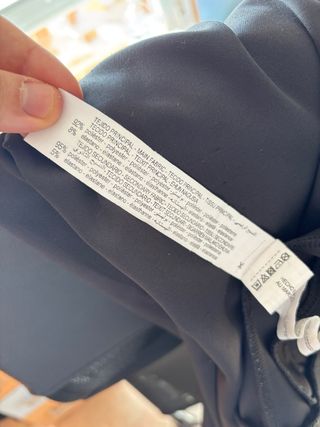 Black Track Jacket with Contrast Chevron Panel