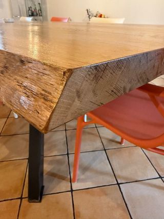 Tavolo Rovere Massello Artigianale fatto a mano