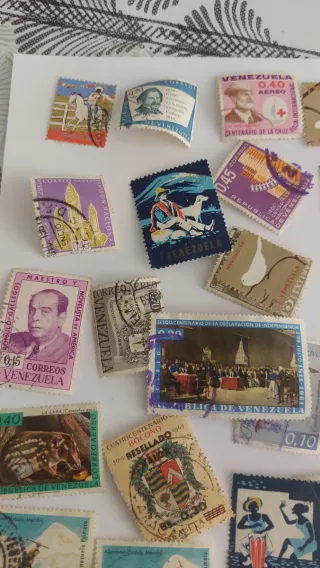 Lote de Sellos Venezuela unos 60