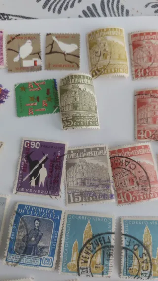 Lote de Sellos Venezuela unos 60