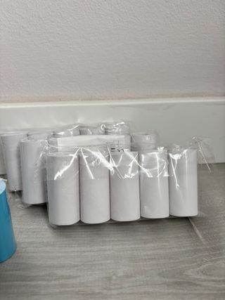 Rollos de papel térmico (colores y blanco)