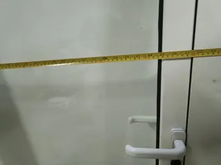 Puerta de aluminio con cristal