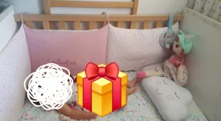 Cuna Micuna Conejito Blanca