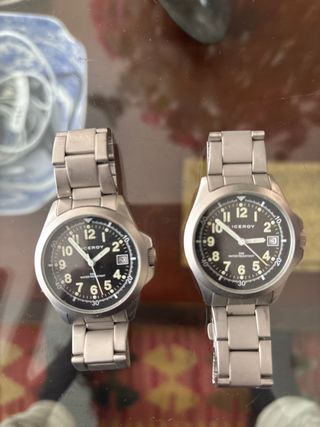 Reloj Iceroy Negro y Plateado