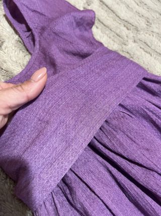 Vestido morado niña 10 años