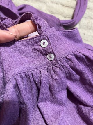 Vestido morado niña 10 años