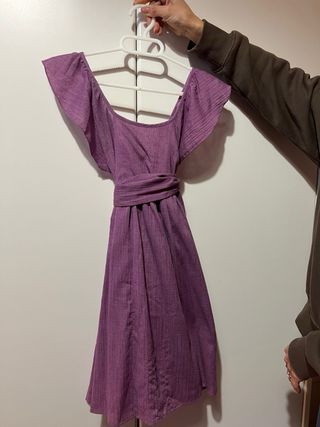 Vestido morado niña 10 años