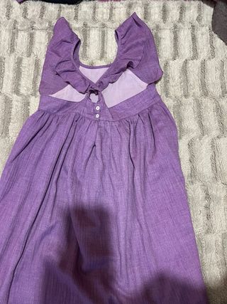 Vestido morado niña 10 años
