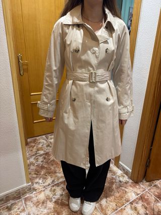 Gabardina Beige Stradivarius