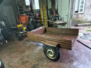 Motocultor Benassi con remolque