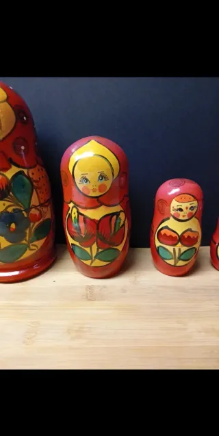 🇮🇹Matrioska Russa Vintage Set