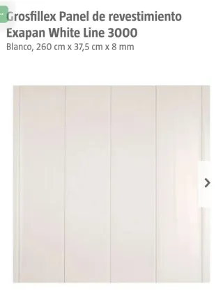 Panel Revestimiento PVC pared/techo