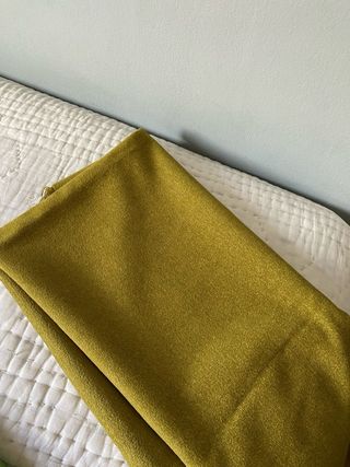 Tela de tapicería verde oliva 145 x 105 cm