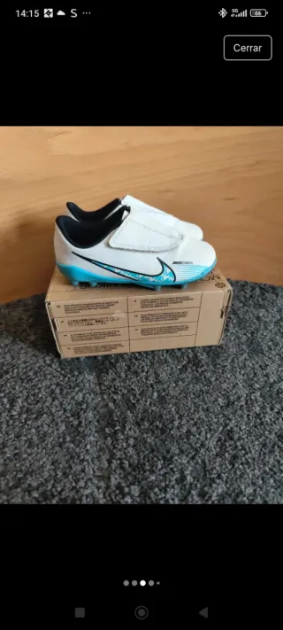 Botas futbol Nike Mercurial Vapor . Talla 28