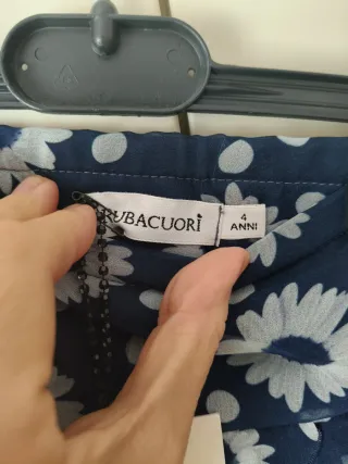 Gonna Rubacuori bambina 4 anni