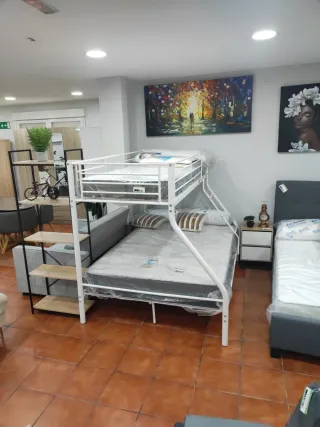 Litera Matrimonio Metal Blanca