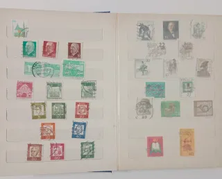 Album di francobolli tedeschi selezionati