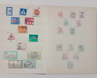 Album di francobolli tedeschi selezionati