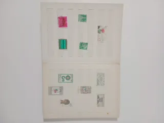 Album di francobolli tedeschi selezionati