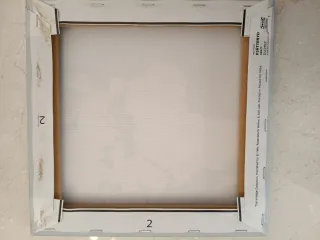 Cuadro tríptico mapa mundi