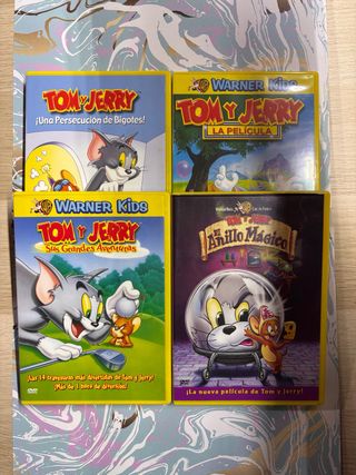 DVD Tom y Jerry: 4 Películas