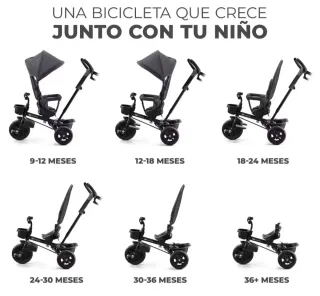 Triciclo Kinderkraft Evolutivo