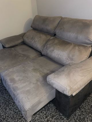 Sofá 2 a 3 plazas Gris Alta-Gama