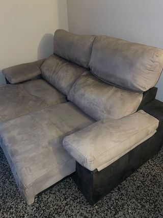 Sofá 2 a 3 plazas Gris Alta-Gama