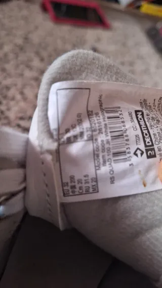 Patines 4 Ruedas Niña Talla 32