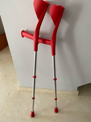 Muletas infantil ajustables de aluminio