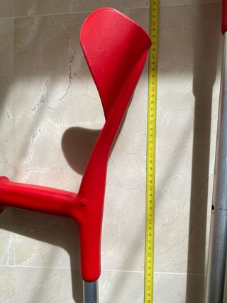 Muletas infantil ajustables de aluminio