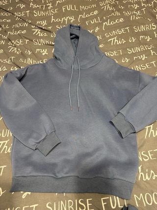 Chándal azul con franela interior