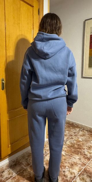 Chándal azul con franela interior
