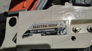 Motosierra electric Germany 52cc