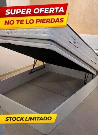 Canapé abatible con colchón