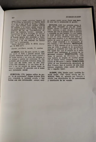 BREVE DICCIONARIO ETIMOLÓGICO DE LA LENGUA CASTELL
