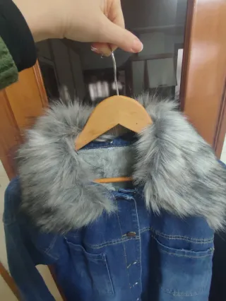 Cazadora vaquera pelo