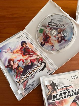 Pack Wii: Samurai Warriors 3, Katana, Pac-Man Part