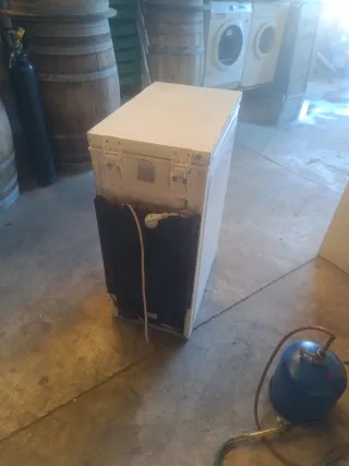 Congelador pequeño blanco