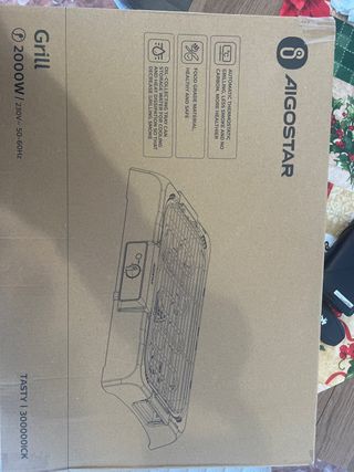 AIGOSTAR Grill Eléctrico 2000W
