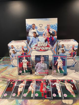 Topps Chrome UEFA Women's Champions League 2024/25