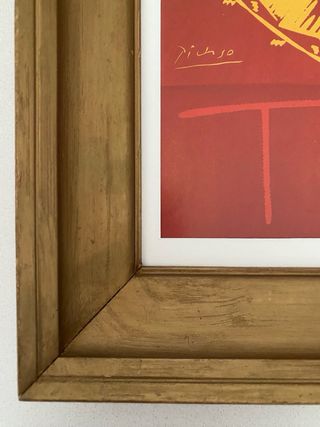 Litografía editorial Picasso 1978