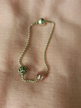 Pulsera Pandora Plata y Rosa